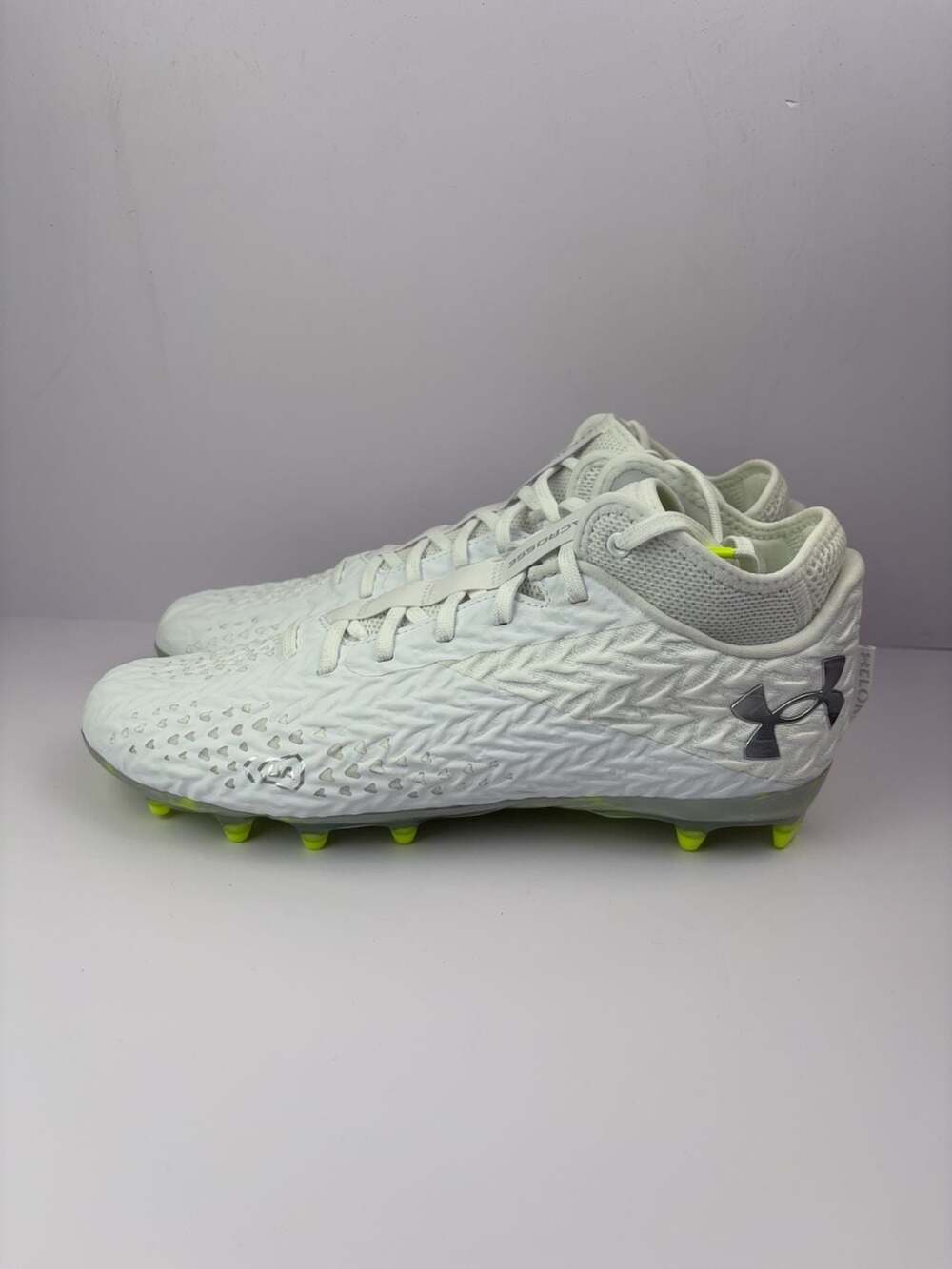 Under Armour Highlight Lacrosse Cleats White mens 9